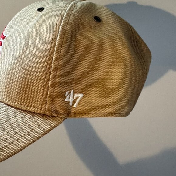 47 St Louis Cardinals Carhartt Hitch Adjustable Hat - Brown - Picture 2 of 5